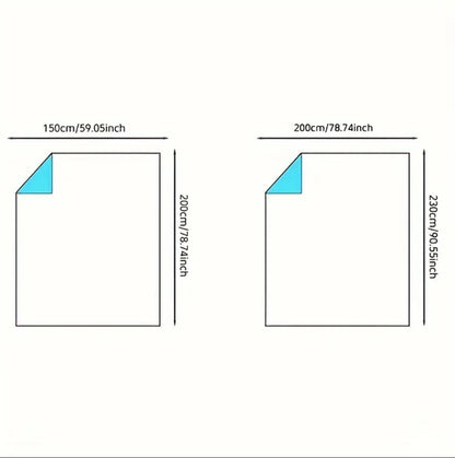 Neue 1pc Hochwertige Dreischichtige Warme Bettdecke für Herbst und Winter