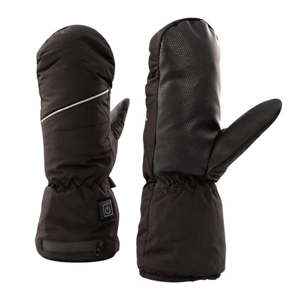 NorthHeat Premium optimierte beheizte Handschuhe | beheizbare Fäustlinge für Männer & Frauen in 3 Größen | wiederaufladbare Heizhandschuhe | Skifahren und Outdoor (Größen S,M,L)