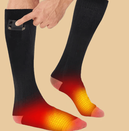 Beheizte Socken für Herren und Damen Dual-Zonen Technologie warm