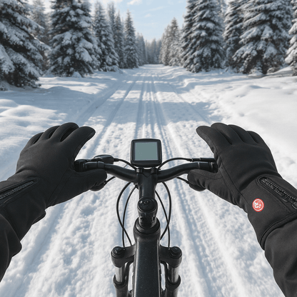 Wasserdichte Beheizbare Handschuhe für Unisex Winter Touchscreen Rutschfest